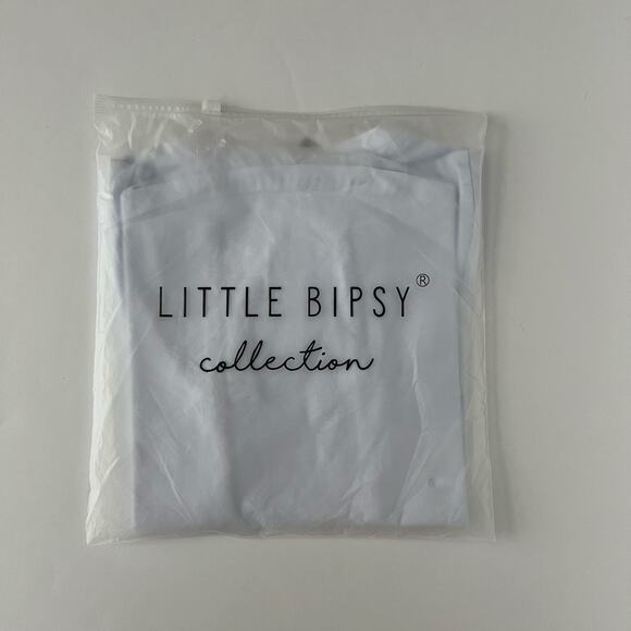 NEW Little Bipsy white basic tee (5T-6) - Picture 3 of 6